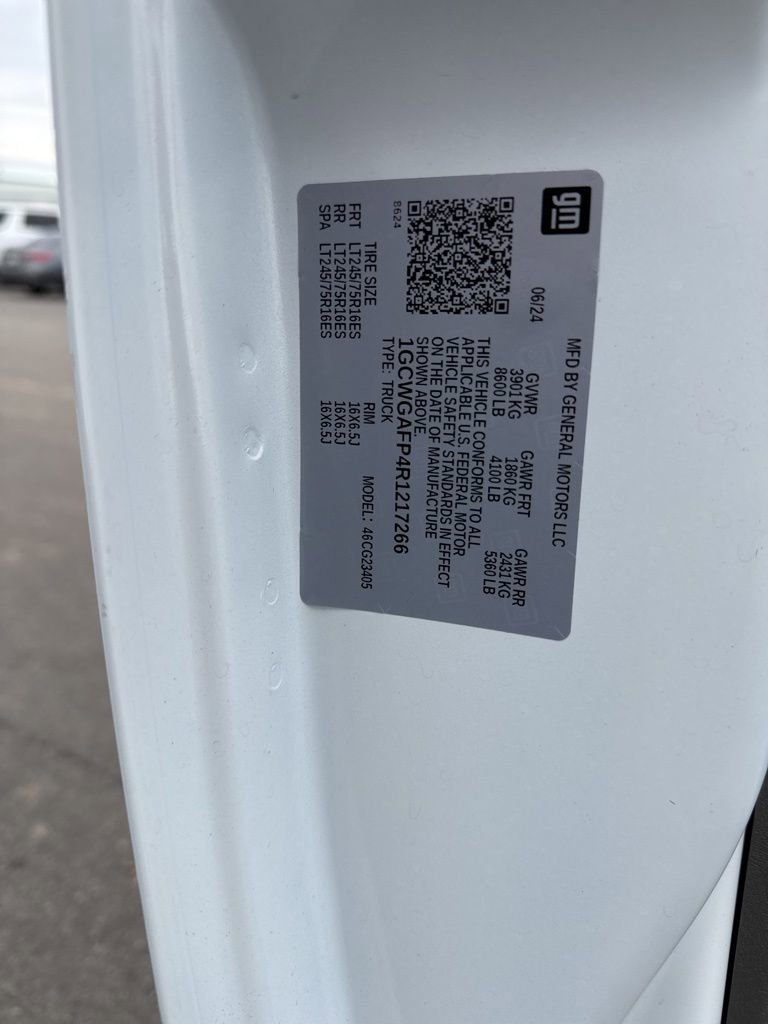 Used 2024 Chevrolet Express 2500 Work Van w/ Driver Convenience Package image 32