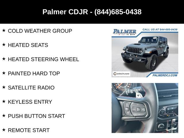 Certified 2024 Jeep Wrangler Rubicon 392 w/ Dual Top Group image 12