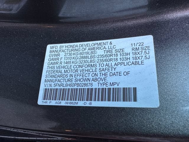 Used 2023 Honda Odyssey EX-L image 33