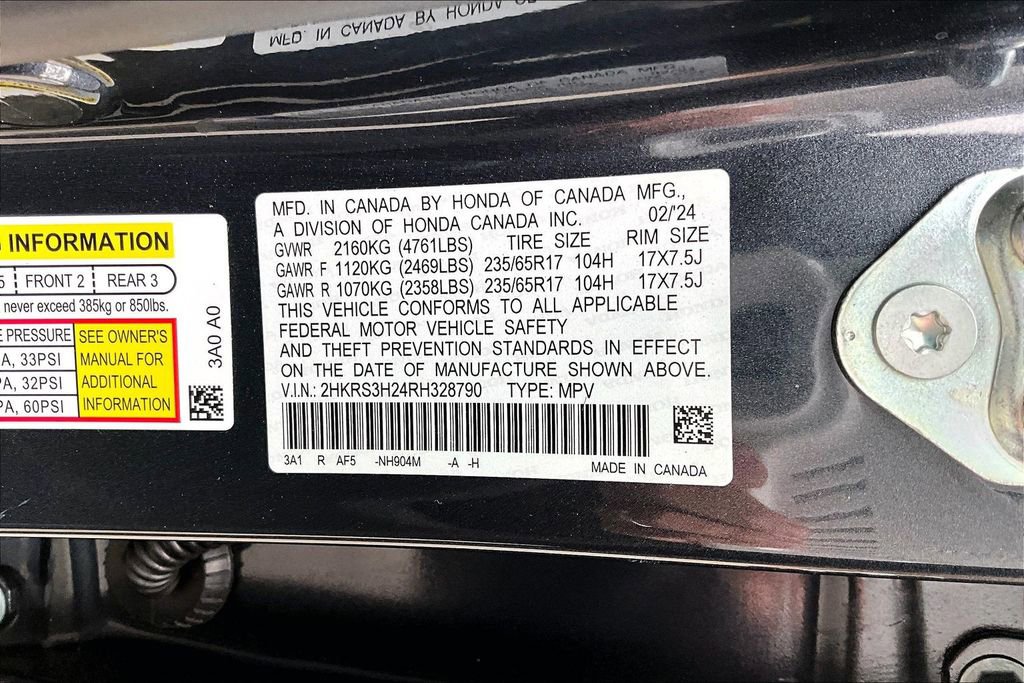 Used 2024 Honda CR-V LX image 16