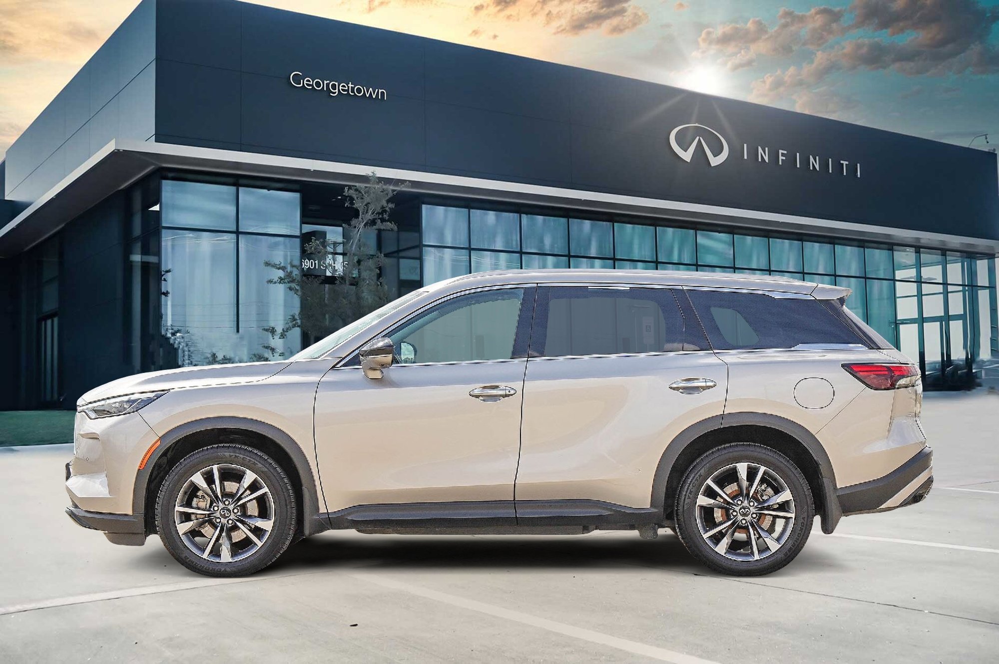 Certified 2023 INFINITI QX60 Luxe w/ Vision Package image 7