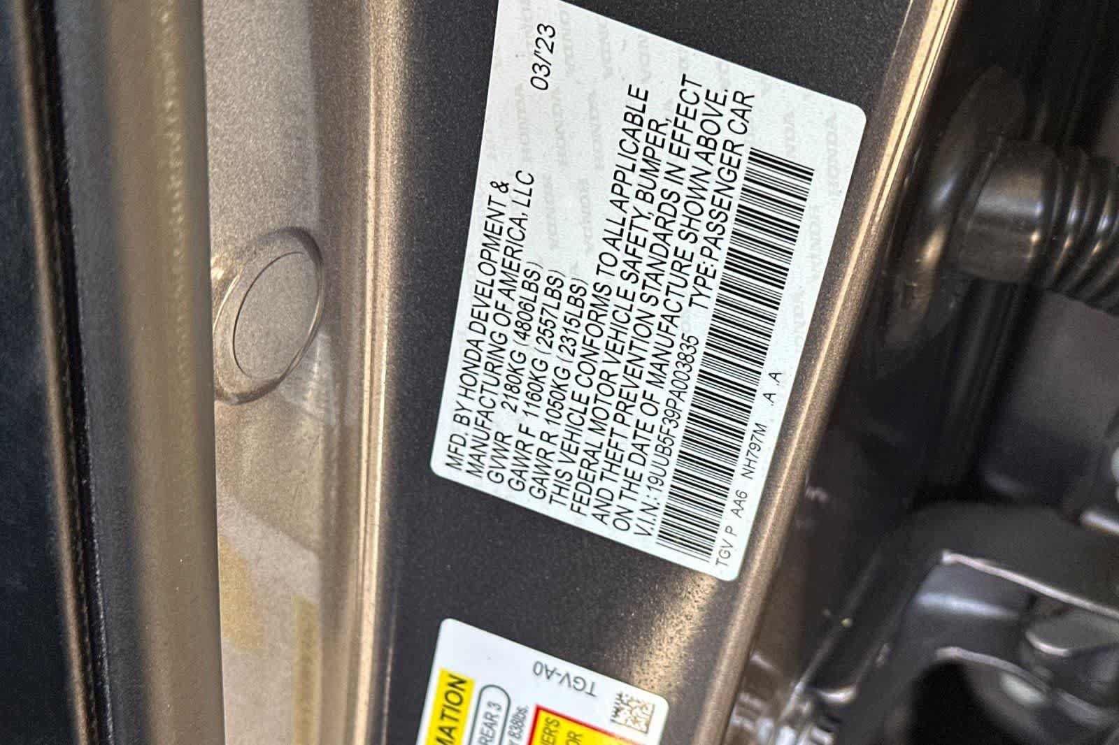 Used 2023 Acura TLX FWD image 36