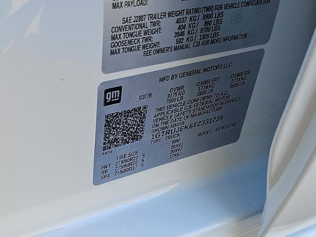 New 2026 GMC Sierra 1500 Elevation image 20