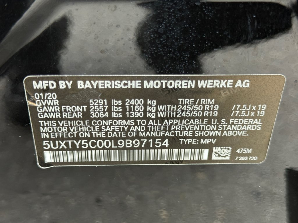 Used 2020 BMW X3 xDrive30i w/ M Sport Package 2 AWD/4WD image 27