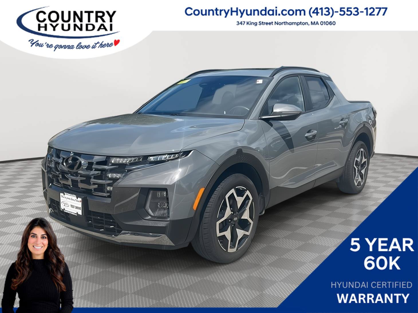 Certified 2023 Hyundai Santa Cruz Limited w/ Launch Package