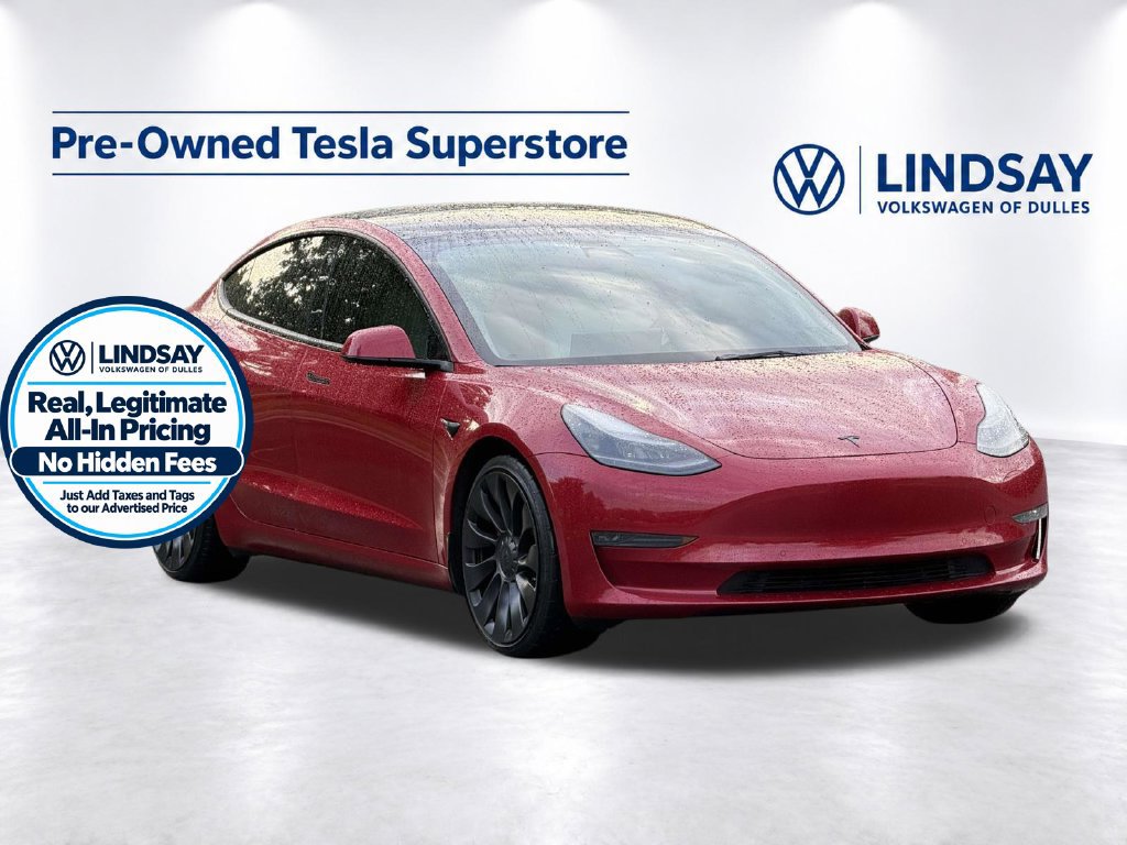 Used 2022 Tesla Model 3 Performance AWD/4WD image 1