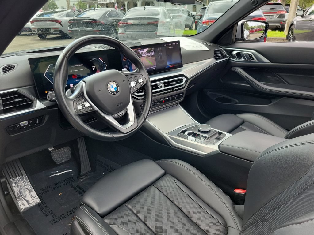 Used 2024 BMW 430i Convertible w/ Premium Package RWD image 10