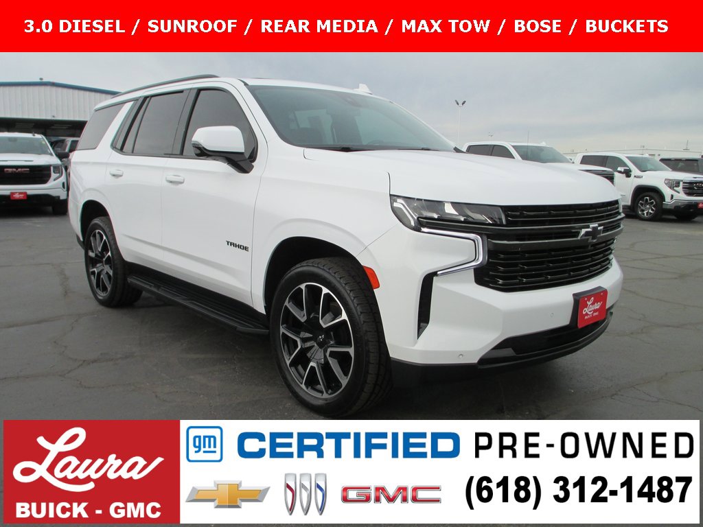 Certified 2021 Chevrolet Tahoe RST w/ Luxury Package