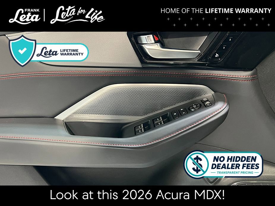 New 2026 Acura MDX A-Spec AWD/4WD image 16