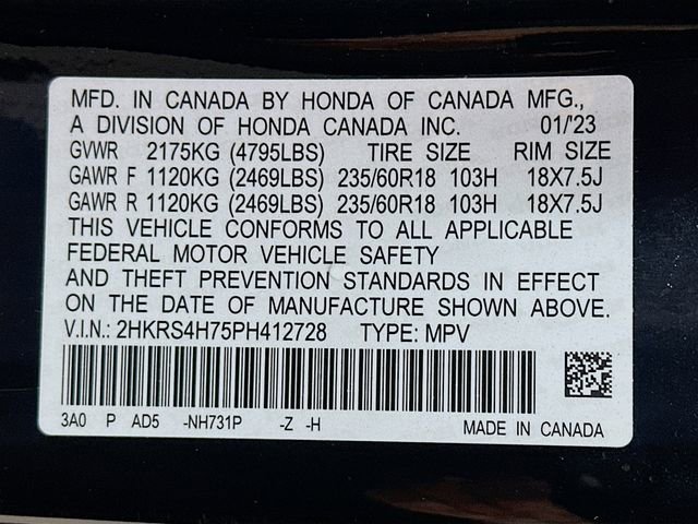 Certified 2023 Honda CR-V EX-L image 35
