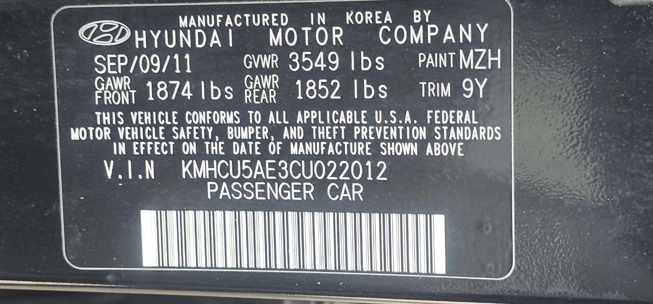 Used 2012 Hyundai Accent SE image 9