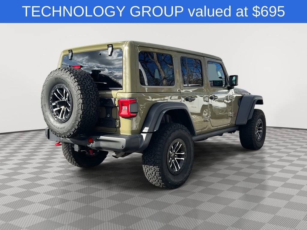 Used 2025 Jeep Wrangler Rubicon w/ XTREMEE 35" Tire Package image 7