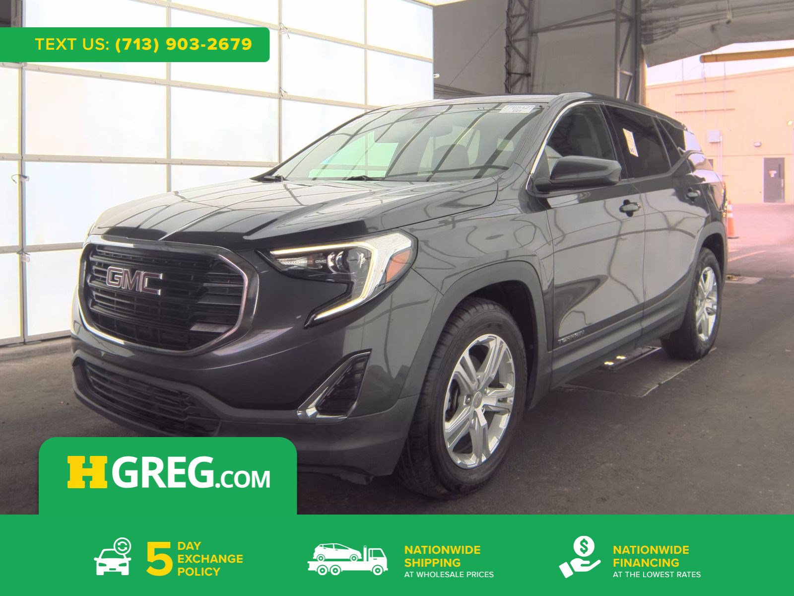 Used 2019 GMC Terrain SLE FWD image 1