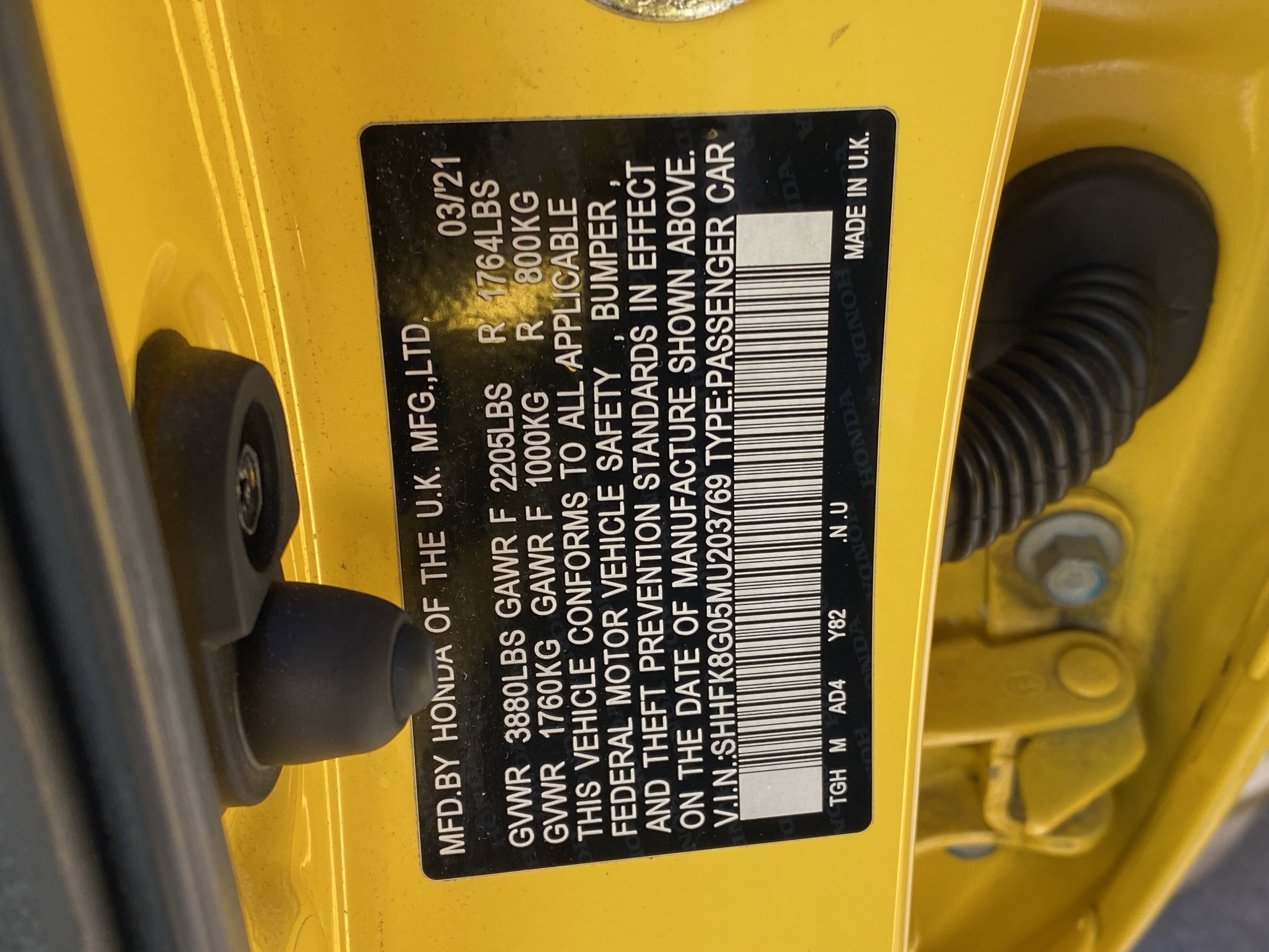 Used 2021 Honda Civic Type R Limited image 30