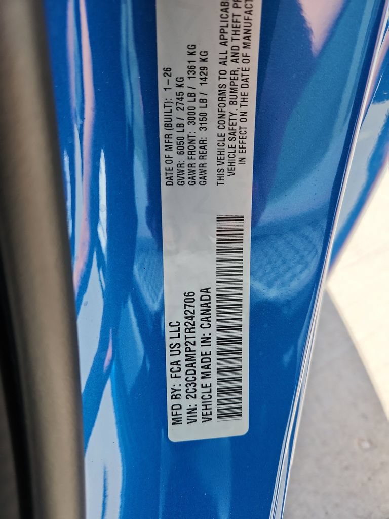 New 2026 Dodge Charger Scat Pack w/ Blacktop Package AWD/4WD image 9