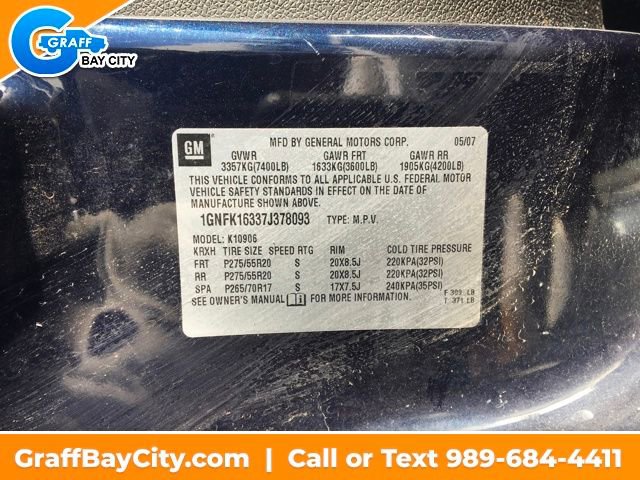 Used 2007 Chevrolet Suburban LTZ w/ LTZ Preferred Equipment Group image 28