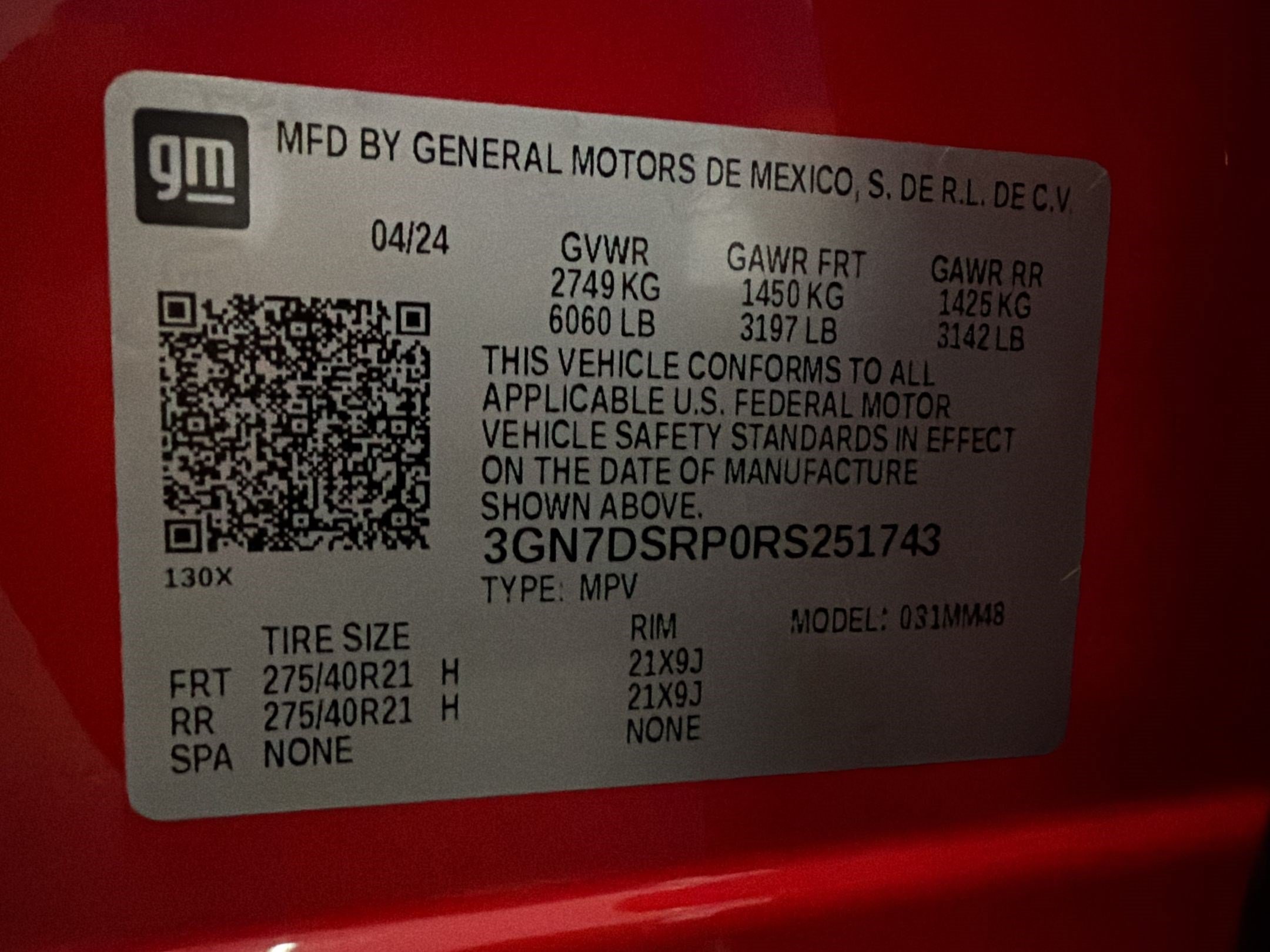 Used 2024 Chevrolet Equinox EV RS w/ LPO, All-Weather Mat Package FWD image 23