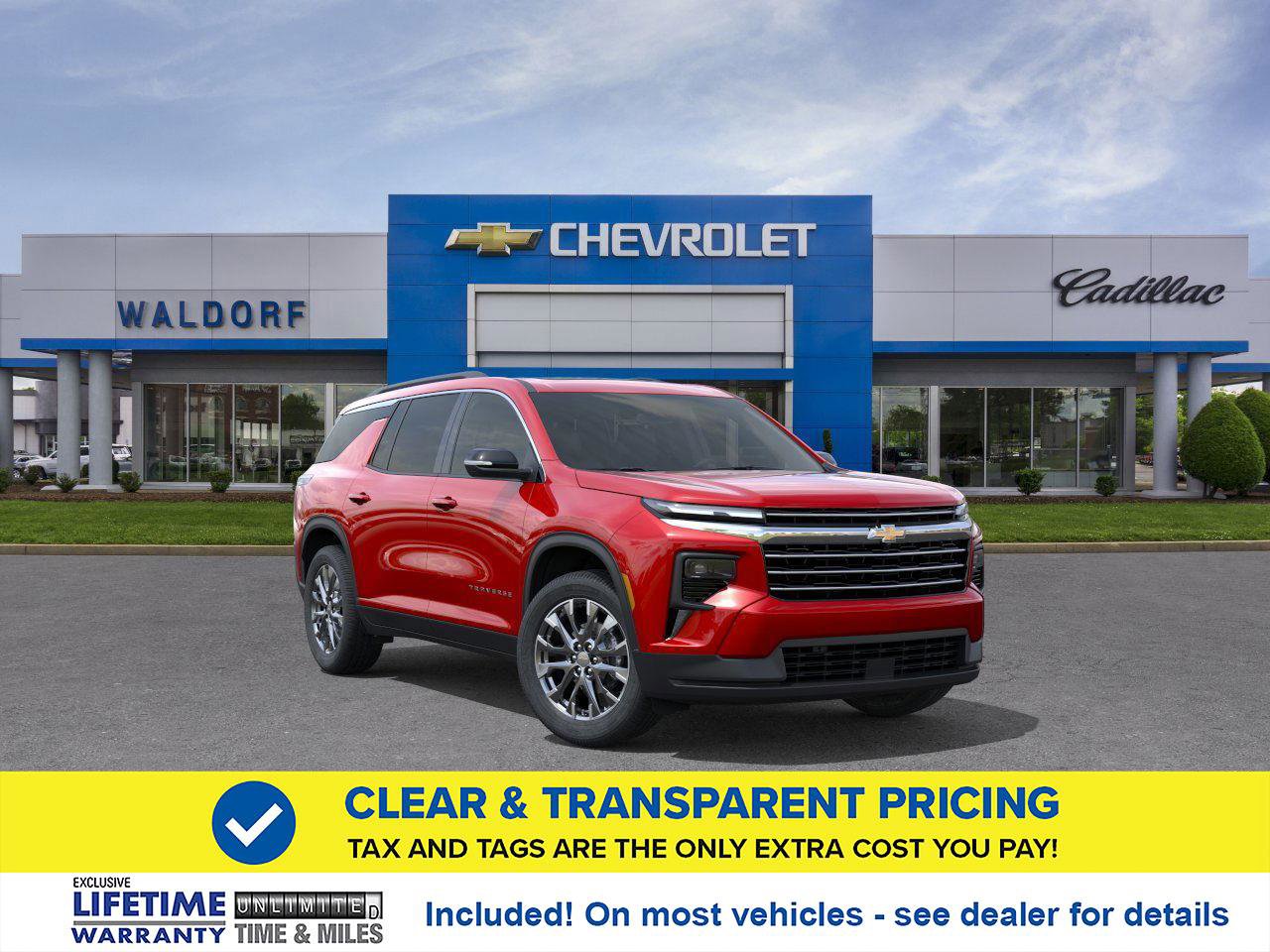 New 2026 Chevrolet Traverse LT w/ Sun and Wheel Package