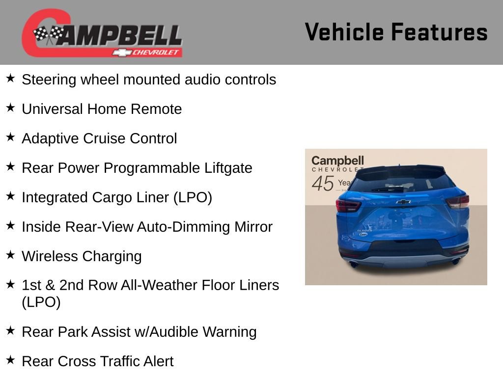 Used 2024 Chevrolet Blazer LT w/ Convenience Package FWD image 16