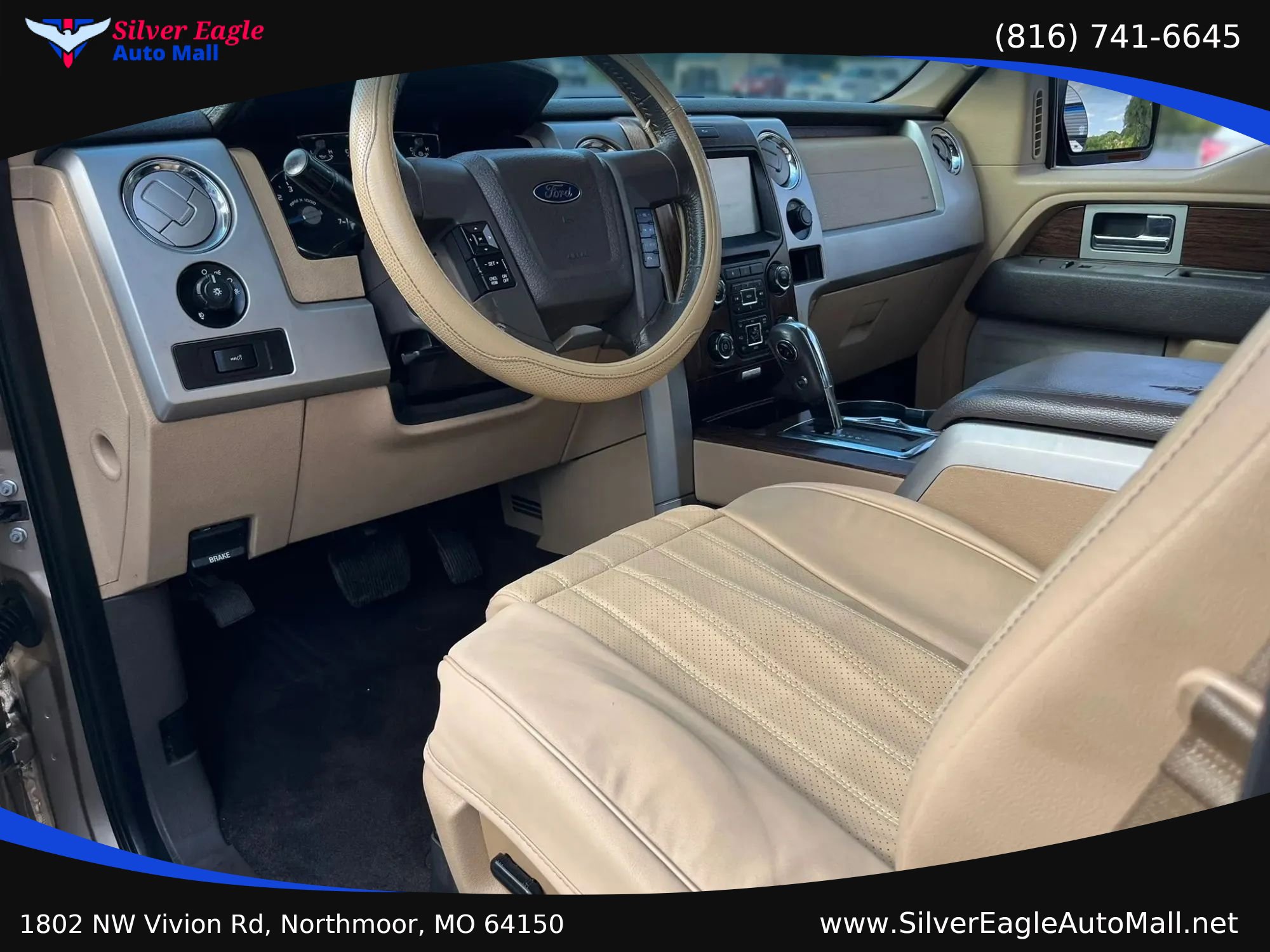 Used 2013 Ford F150 Lariat w/ Lariat Chrome Pkg AWD/4WD image 6