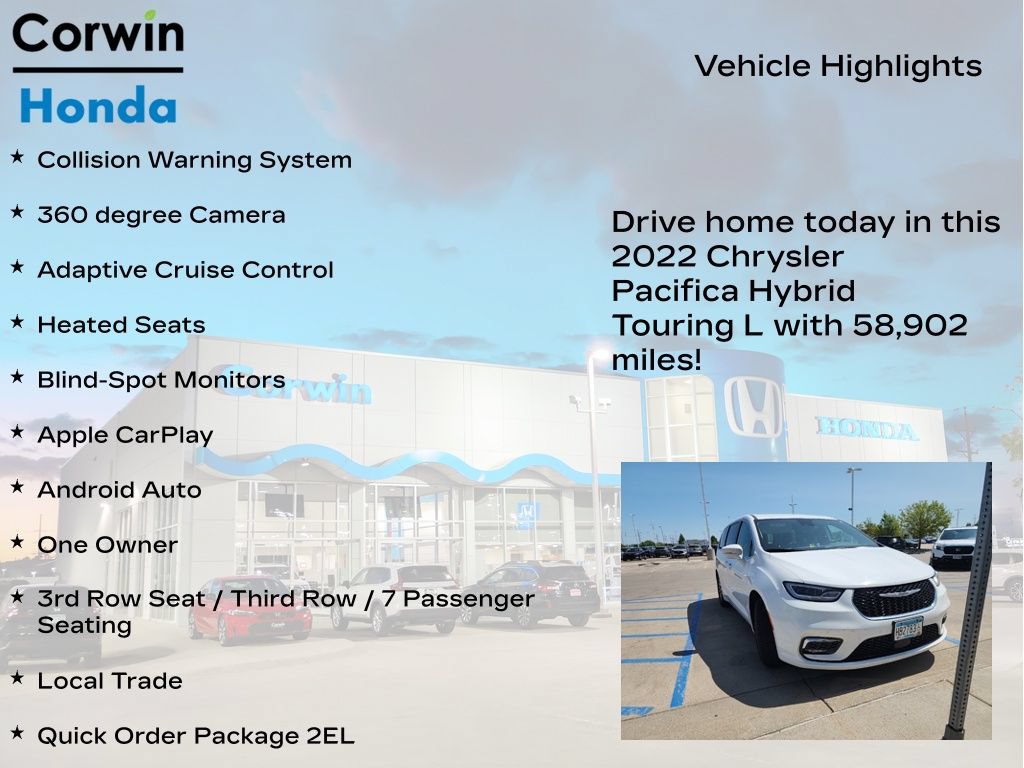 Used 2022 Chrysler Pacifica Touring-L FWD image 6