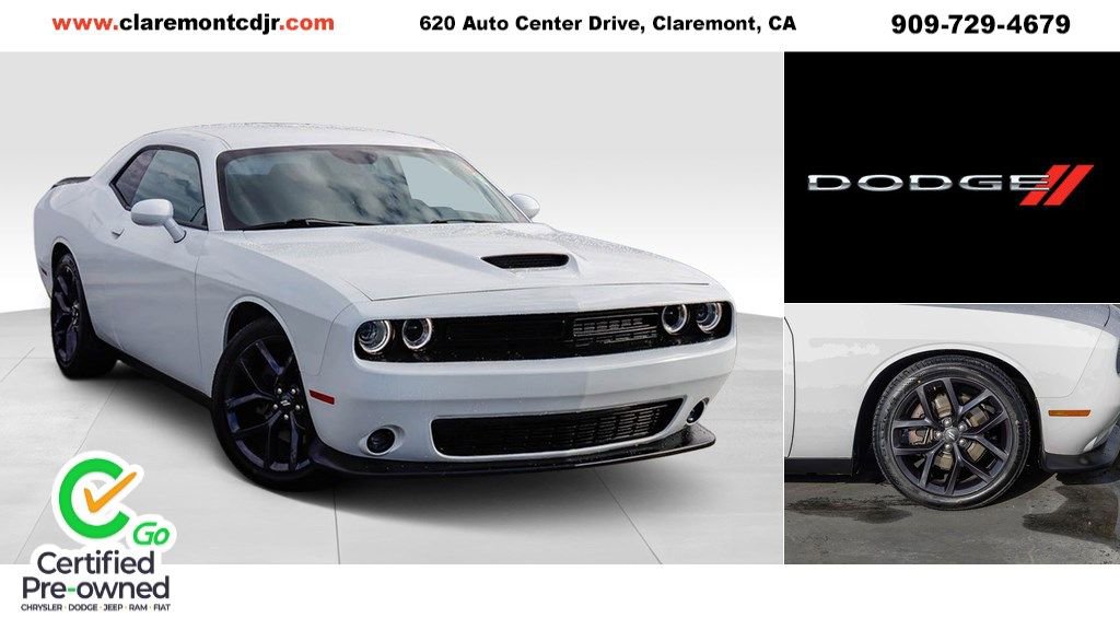 Certified 2020 Dodge Challenger GT w/ Blacktop Package