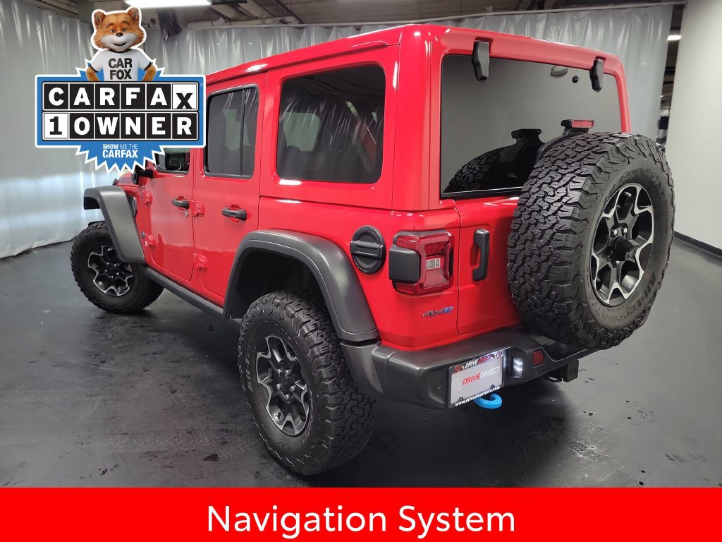 Used 2021 Jeep Wrangler Unlimited Rubicon 4xe w/ Cold Weather Group AWD/4WD image 6