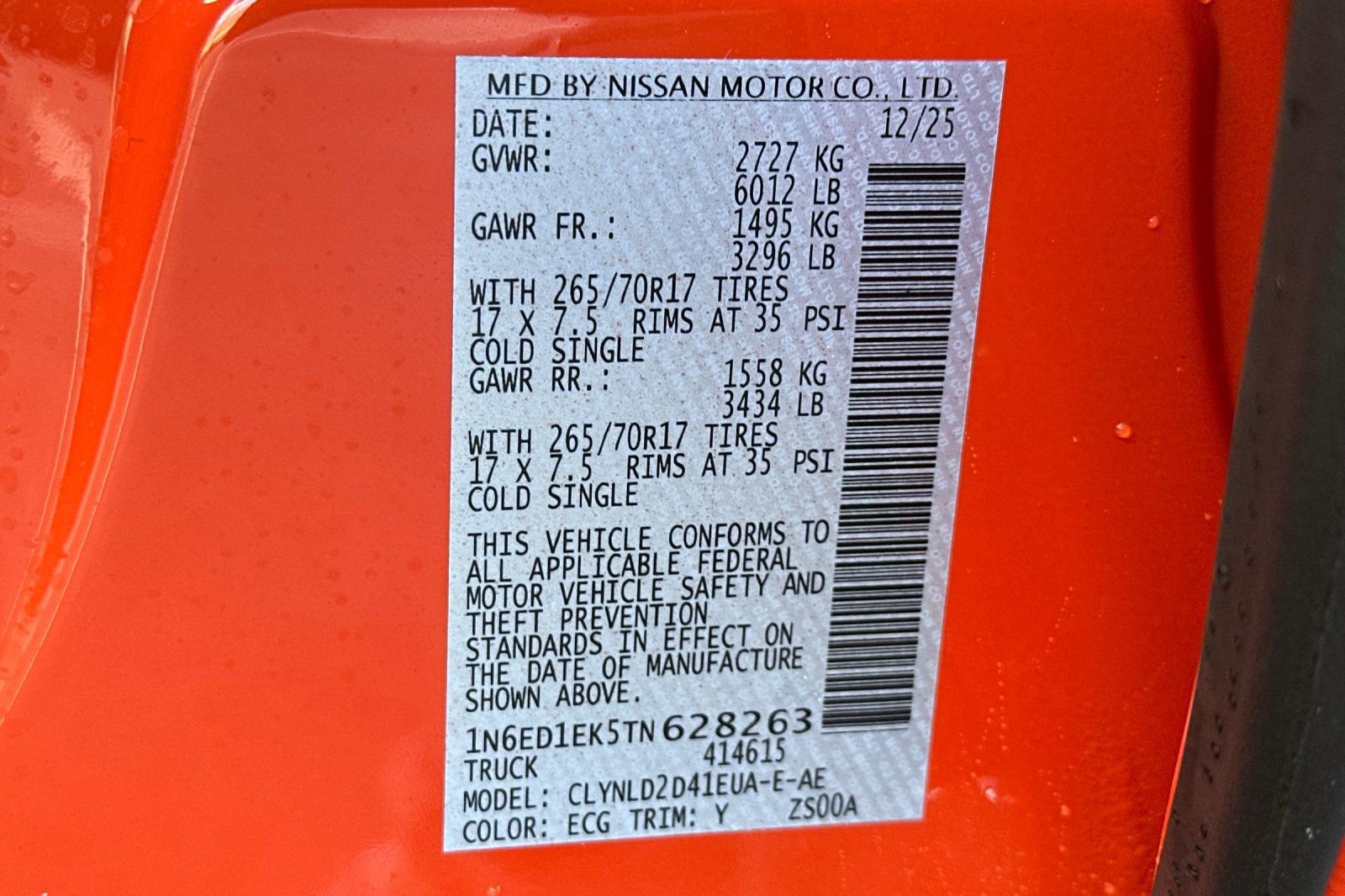 New 2026 Nissan Frontier PRO-4X w/ Pro Premium Package image 35