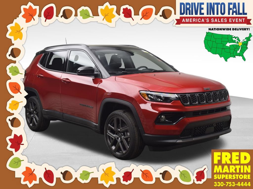 New 2026 Jeep Compass Limited w/ Sun, Sound & Navigation Group