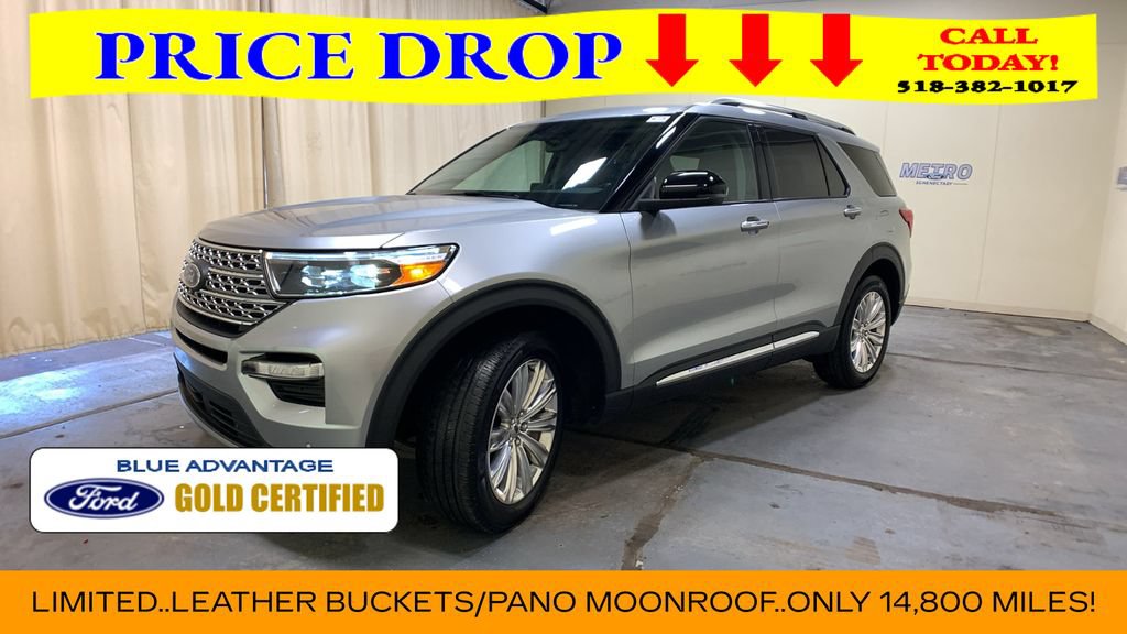 Certified 2024 Ford Explorer Limited w/ Limited Technology Package AWD/4WD image 52