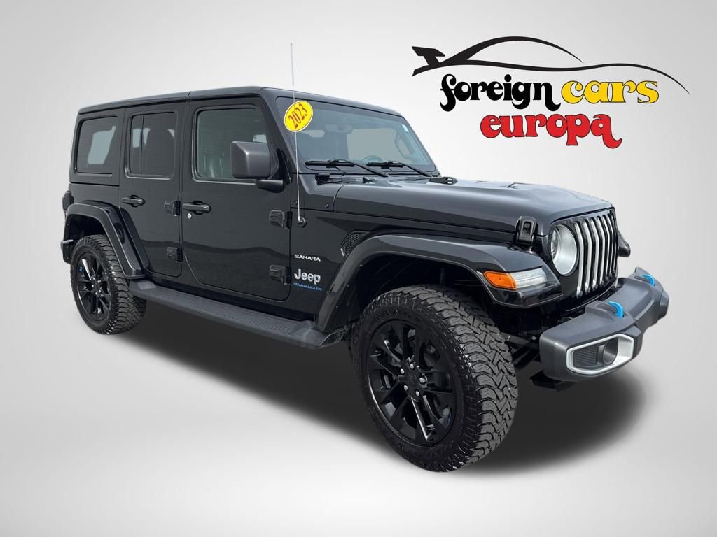 Used 2023 Jeep Wrangler Unlimited Sahara w/ Cold Weather Group image 3