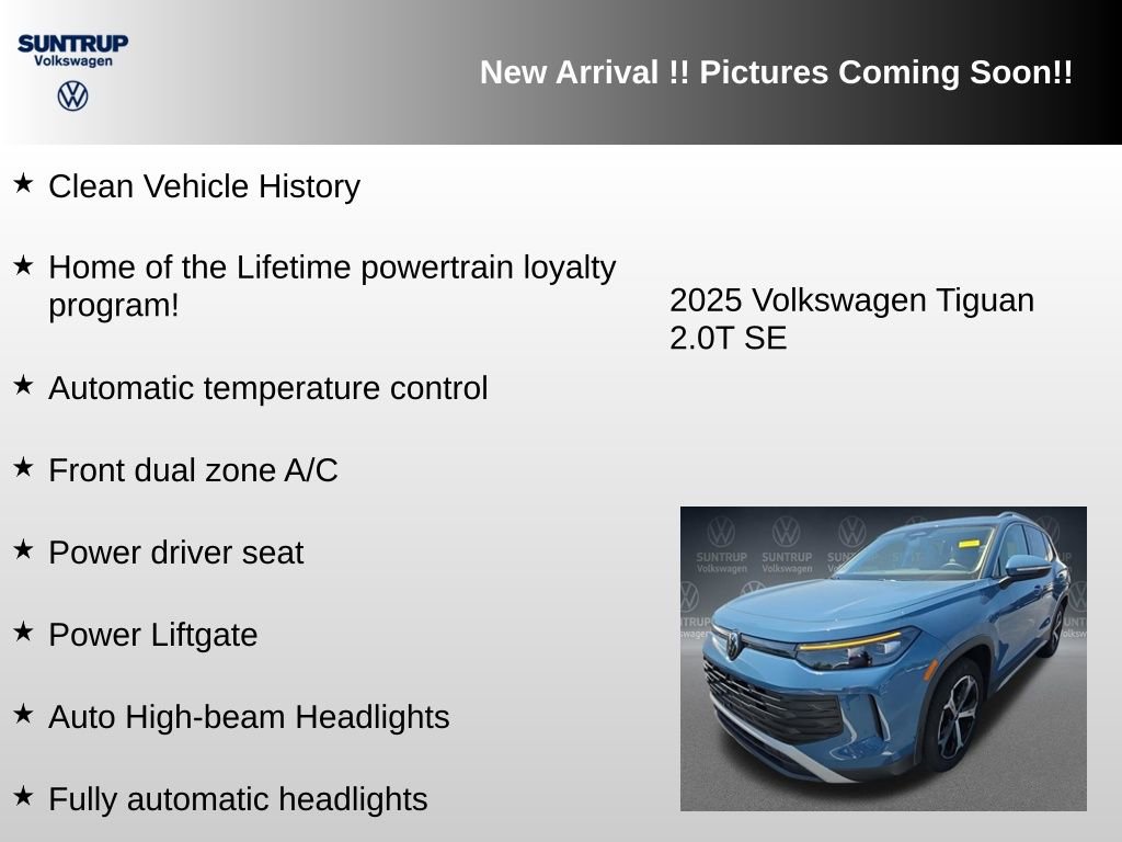 Used 2025 Volkswagen Tiguan SE FWD image 6