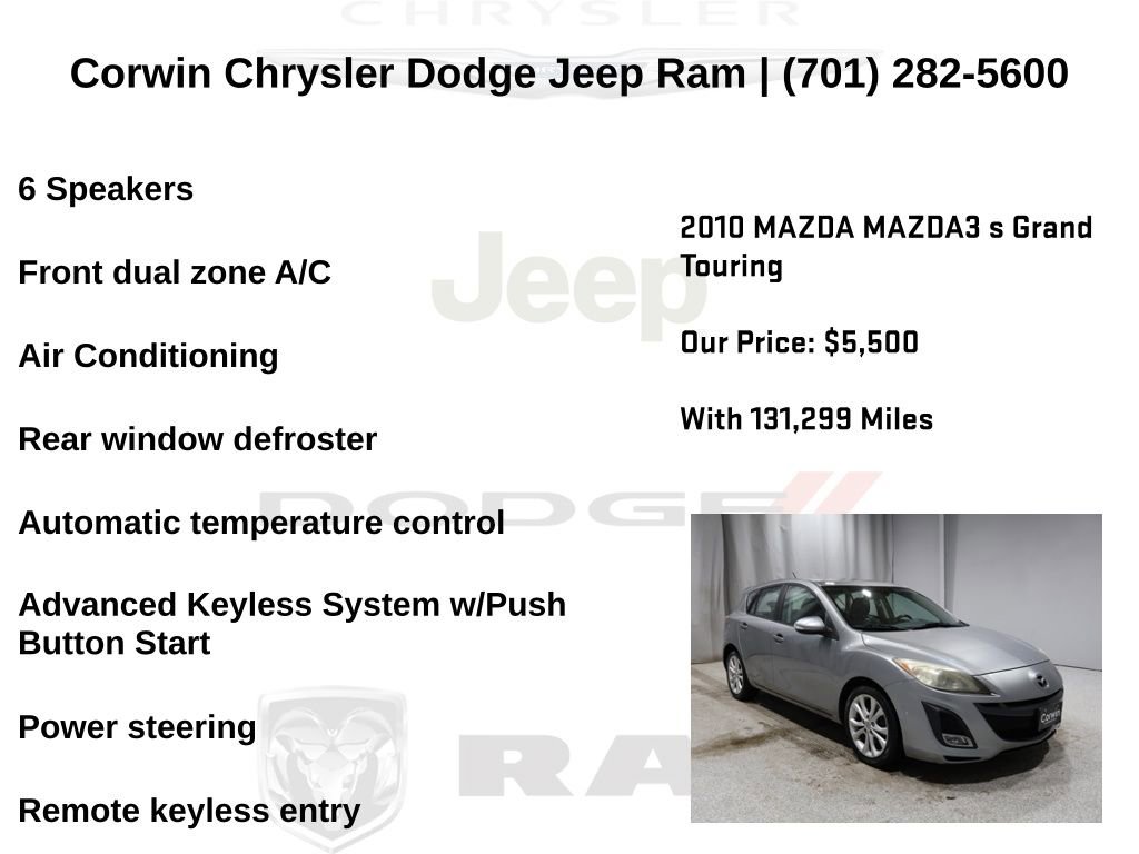 Used 2010 MAZDA MAZDA3 s Grand Touring image 19