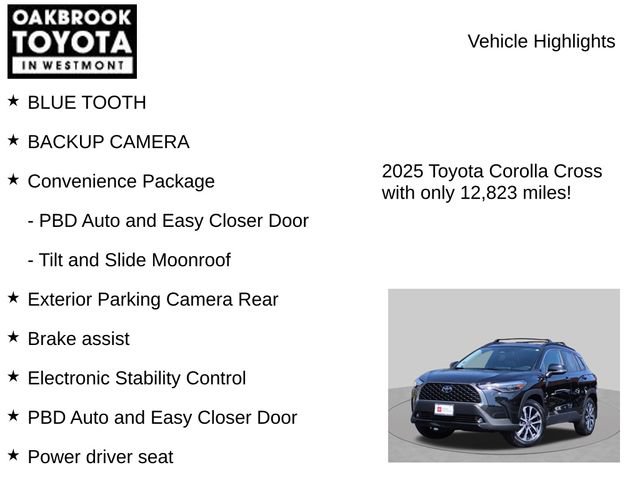 Certified 2025 Toyota Corolla Cross XLE w/ Convenience Package AWD/4WD image 6