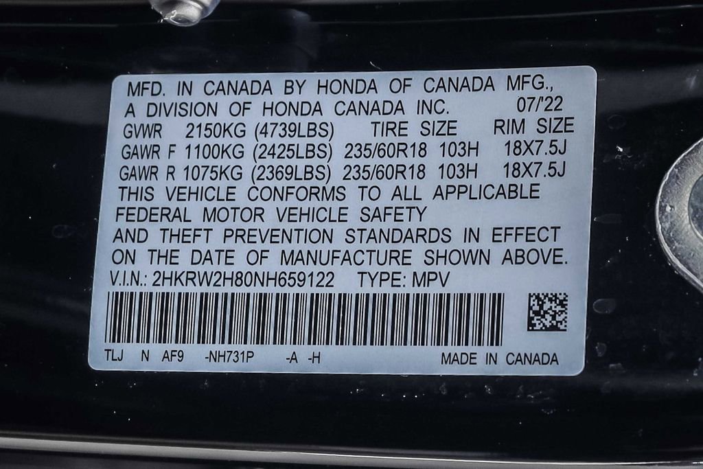 Used 2022 Honda CR-V EX-L image 29