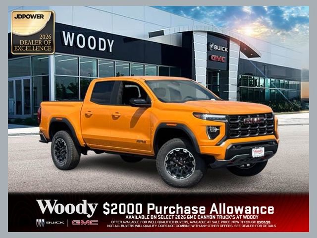 New 2026 GMC Canyon AT4