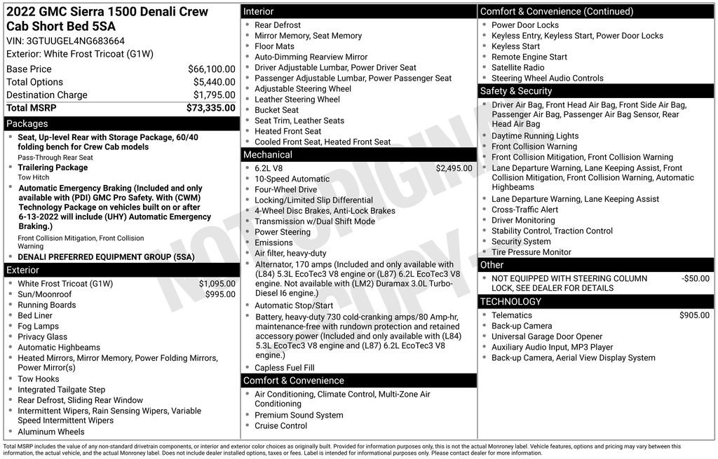 Used 2022 GMC Sierra 1500 Denali image 4