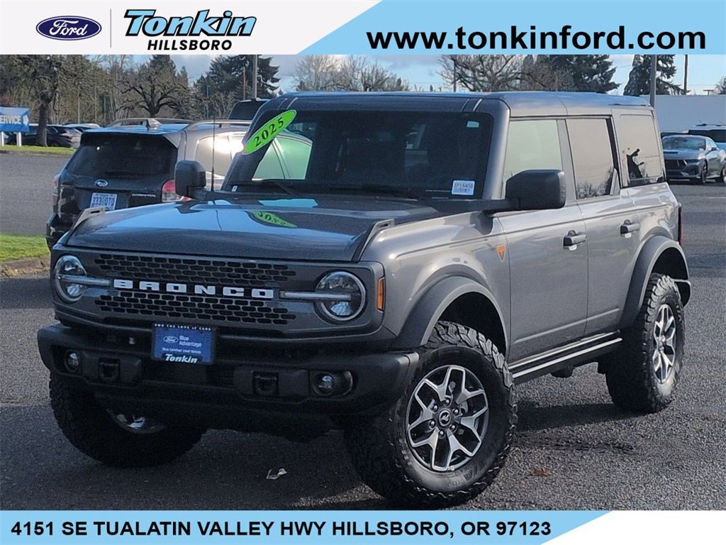 Certified 2025 Ford Bronco Badlands