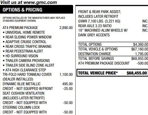 Used 2022 GMC Sierra 1500 AT4 w/ AT4 Premium Package image 2