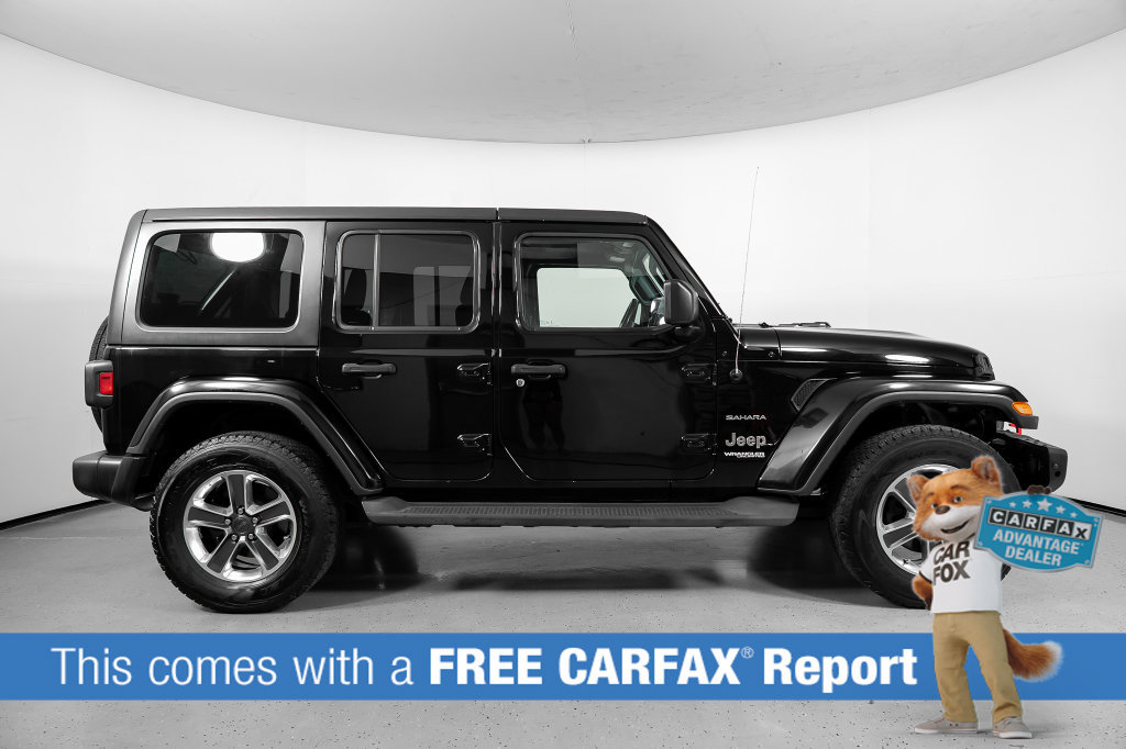 Used 2021 Jeep Wrangler Unlimited Sahara AWD/4WD image 3