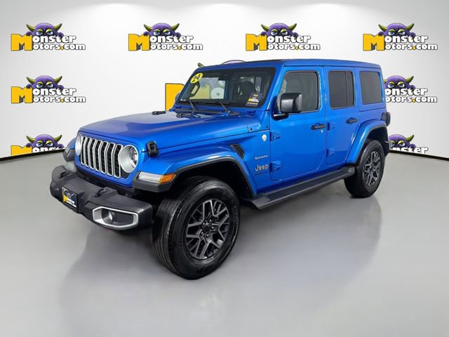 Used 2024 Jeep Wrangler Unlimited Sahara w/ Safety Group AWD/4WD video 1