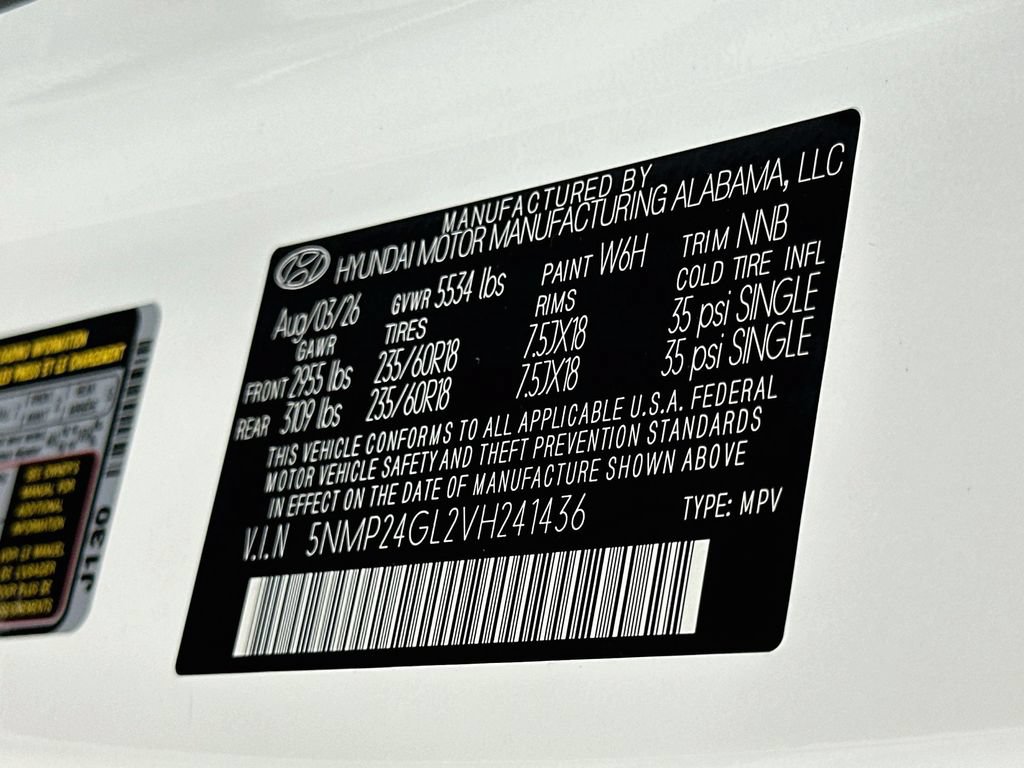 New 2027 Hyundai Santa Fe SEL w/ Tow & Go Package FWD image 22