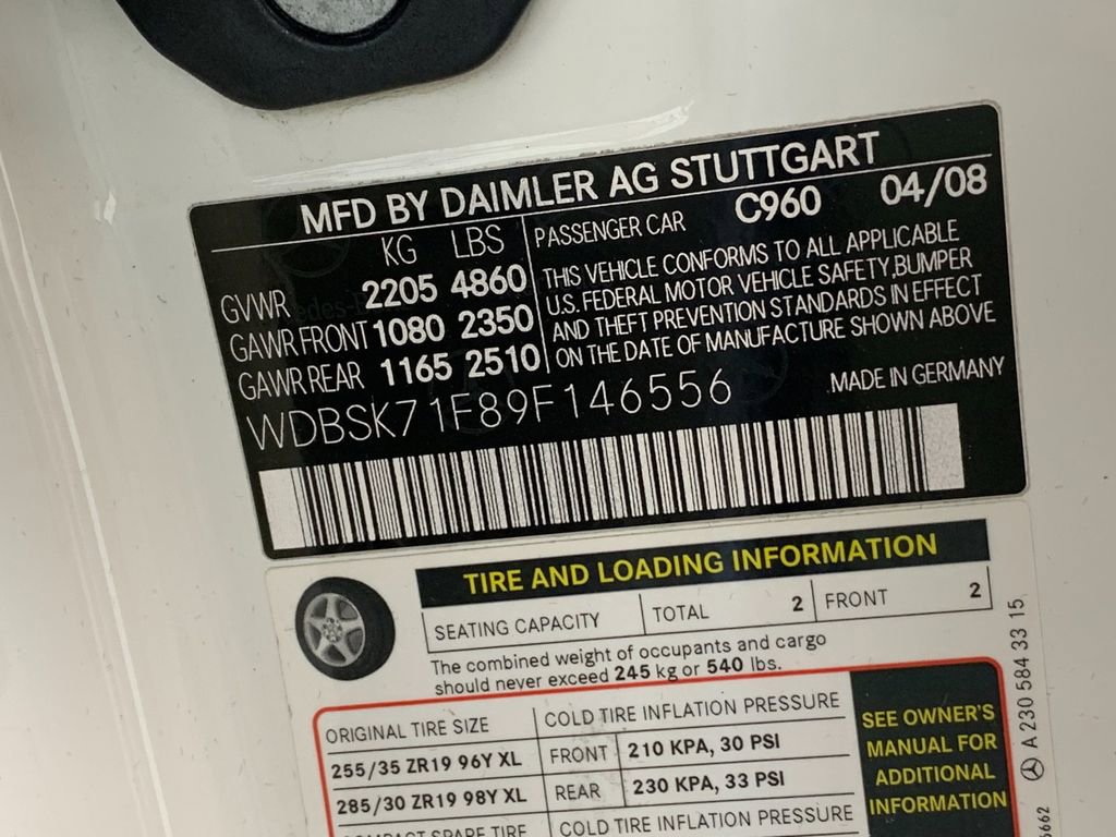 Used 2009 Mercedes-Benz SL 550 image 14