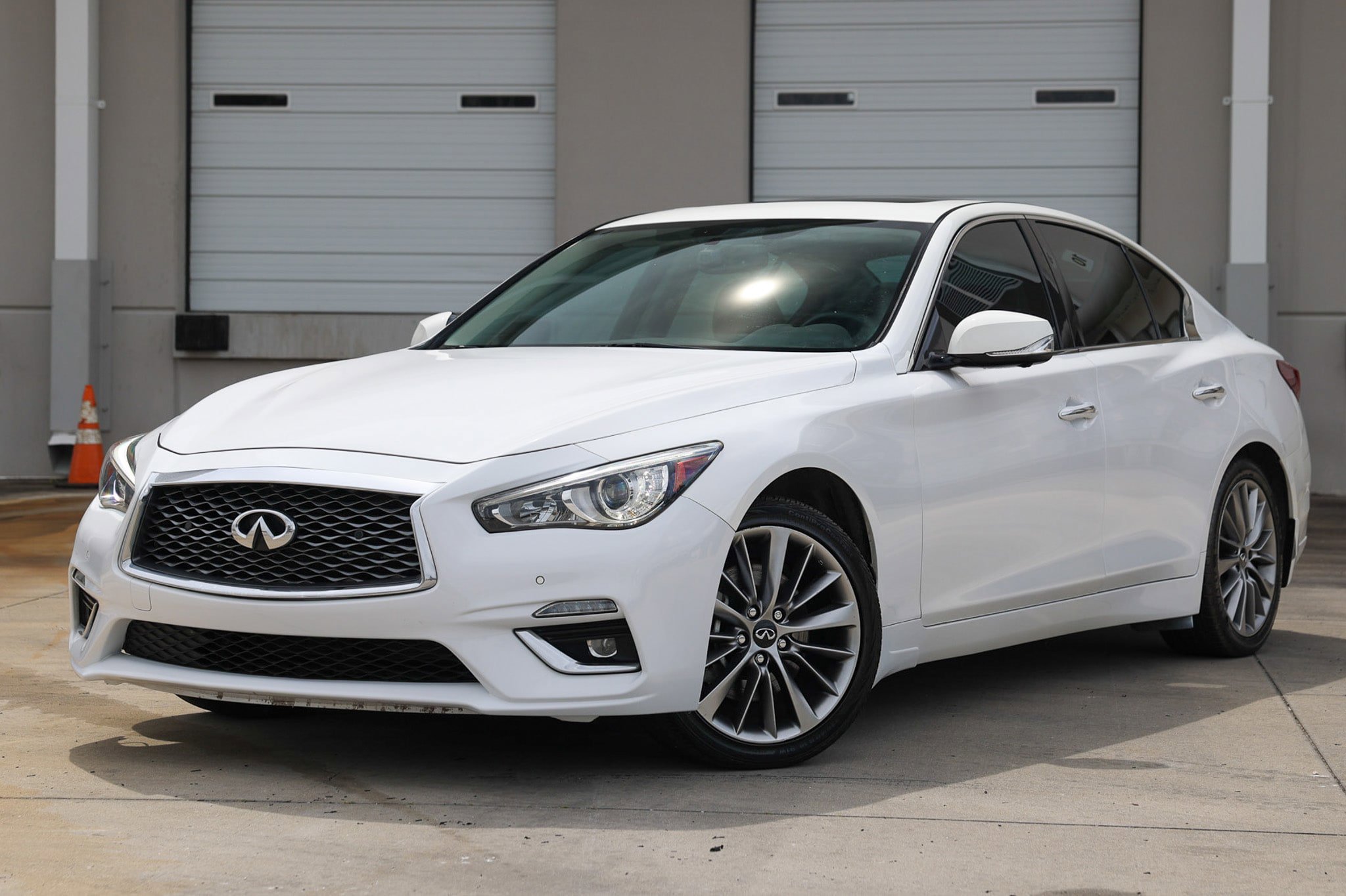 Used 2022 INFINITI Q50 Luxe w/ Cargo Package