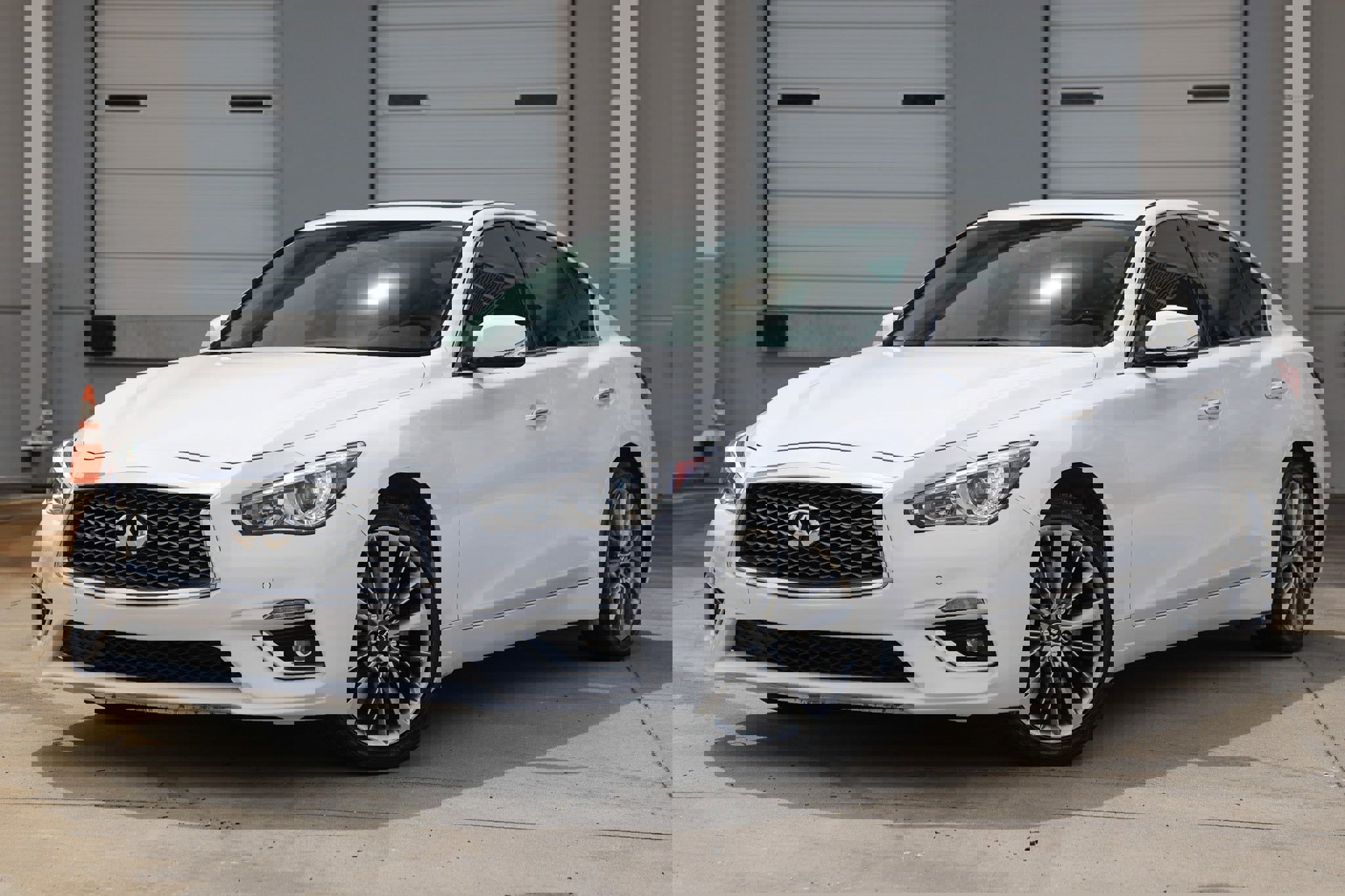 Used 2022 INFINITI Q50 Luxe w/ Cargo Package image 1
