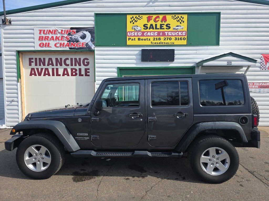 Used 2018 Jeep Wrangler Unlimited Sport S