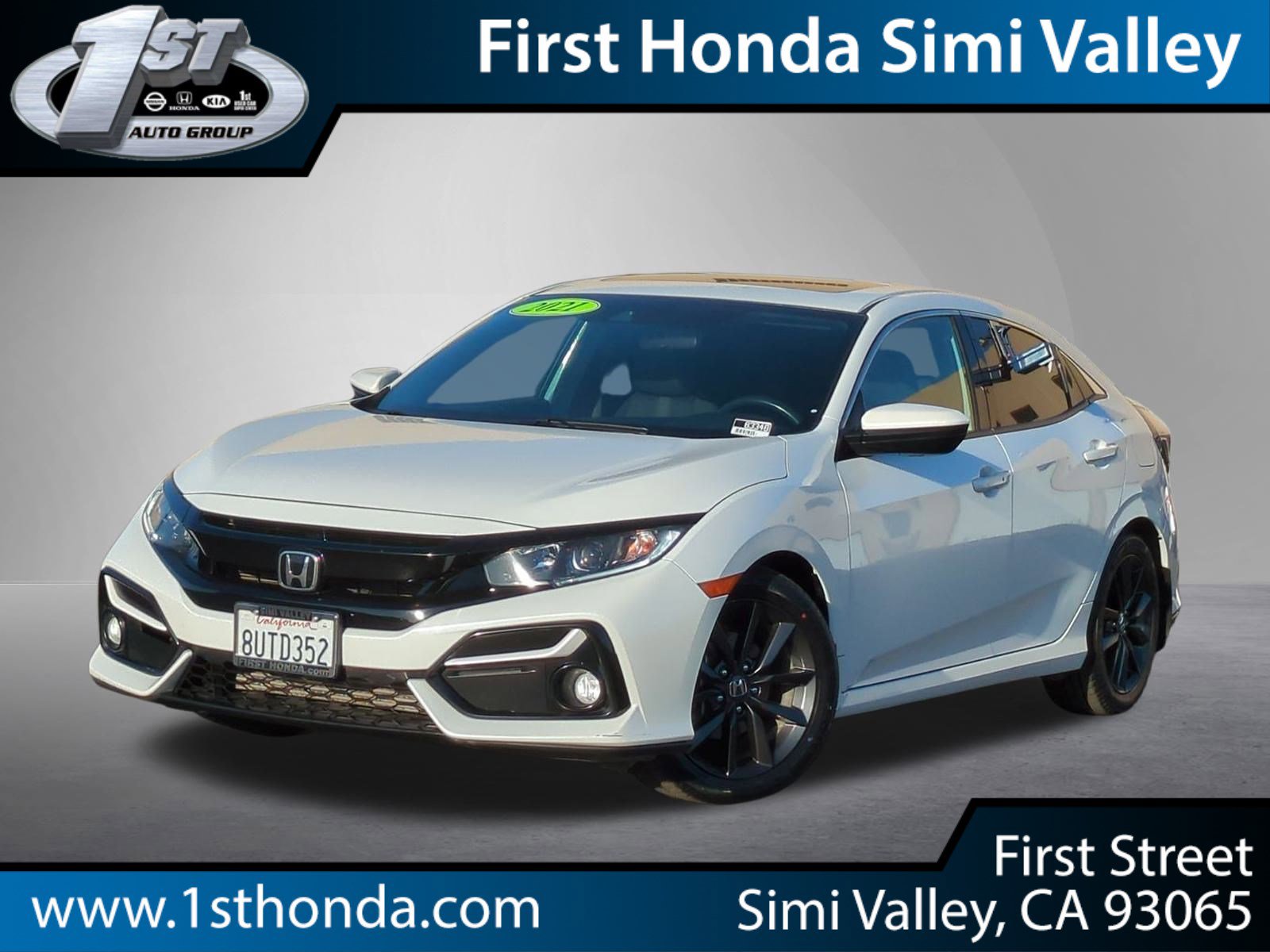 Certified 2021 Honda Civic EX