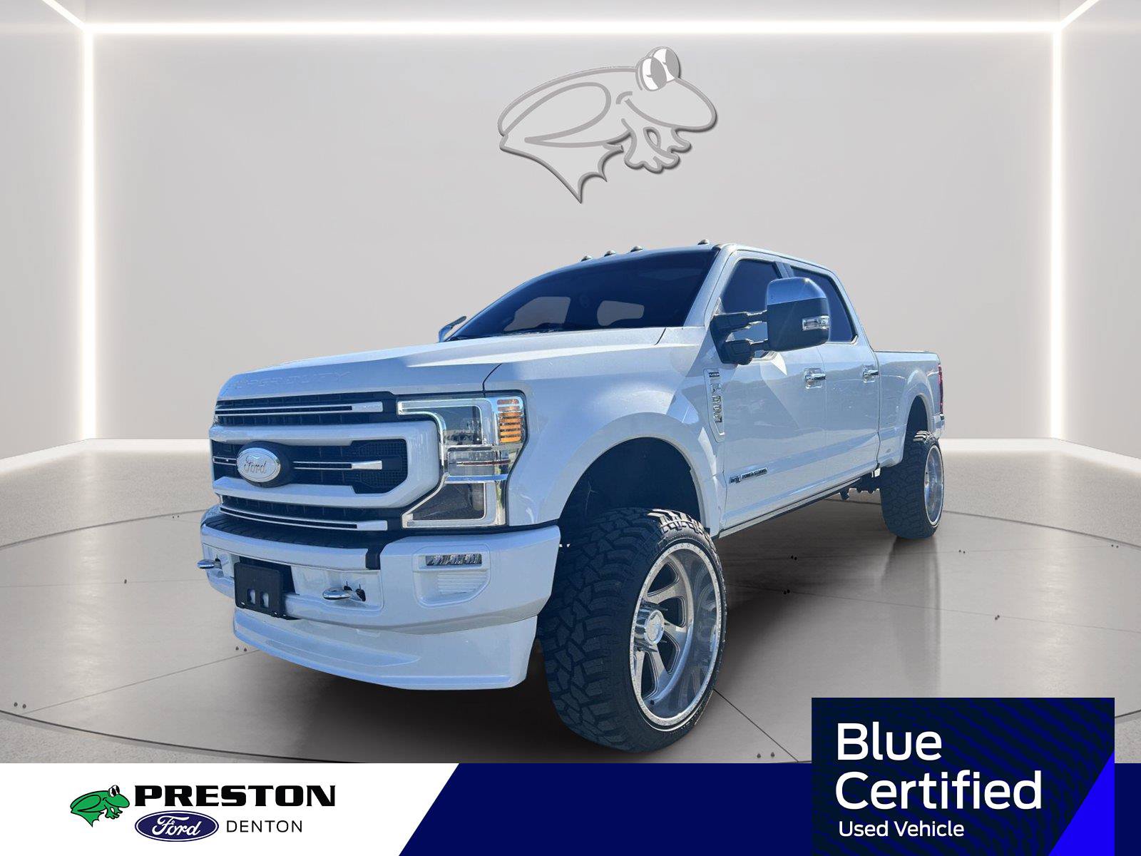 Used 2020 Ford F350 Platinum w/ Snow Plow Prep Package AWD/4WD image 1