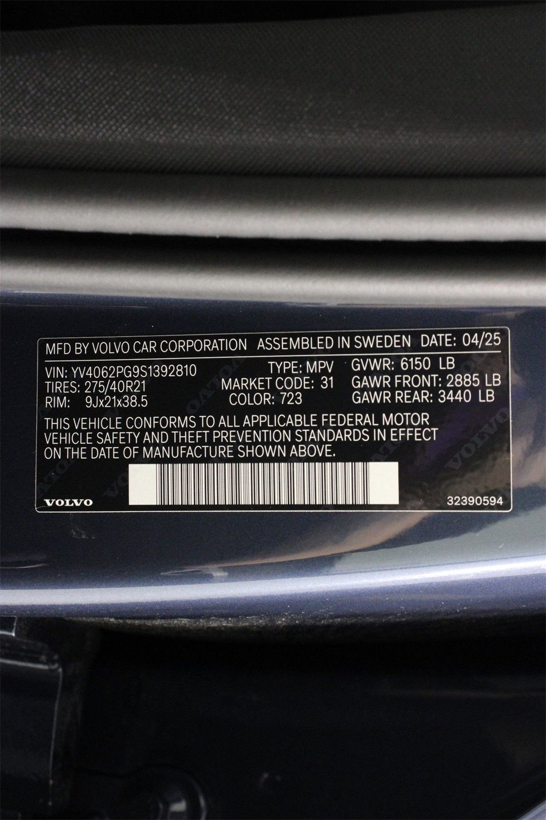 New 2025 Volvo XC90 B6 Ultra image 17