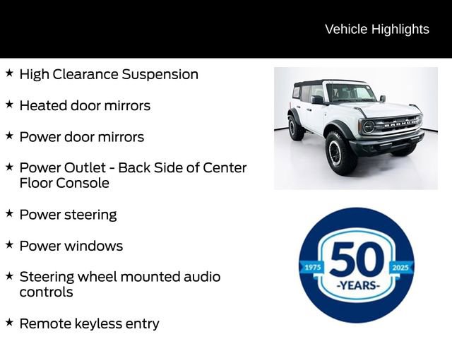 Certified 2022 Ford Bronco Big Bend w/ Sasquatch Package image 31